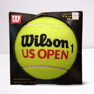 Vintage US Open Jumbo Large Wilson Tennis Ball (Box w/ Sampras & Davenport pics)