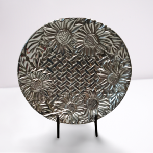 Vintage Metal Serving Plate