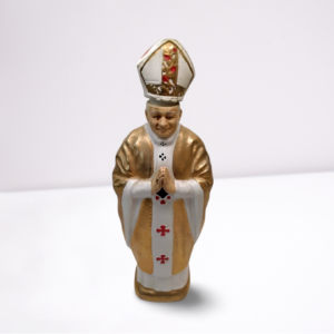Vintage Decanter Bottle Pope John Paul II - Empty - Mike Wayne Co.